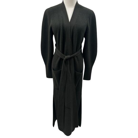 A.L.C. Nora Belted Cardigan in Olive - Picture 5 of 9